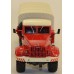КрАЗ-255В Балластный тягач с тентом, красный/белый 